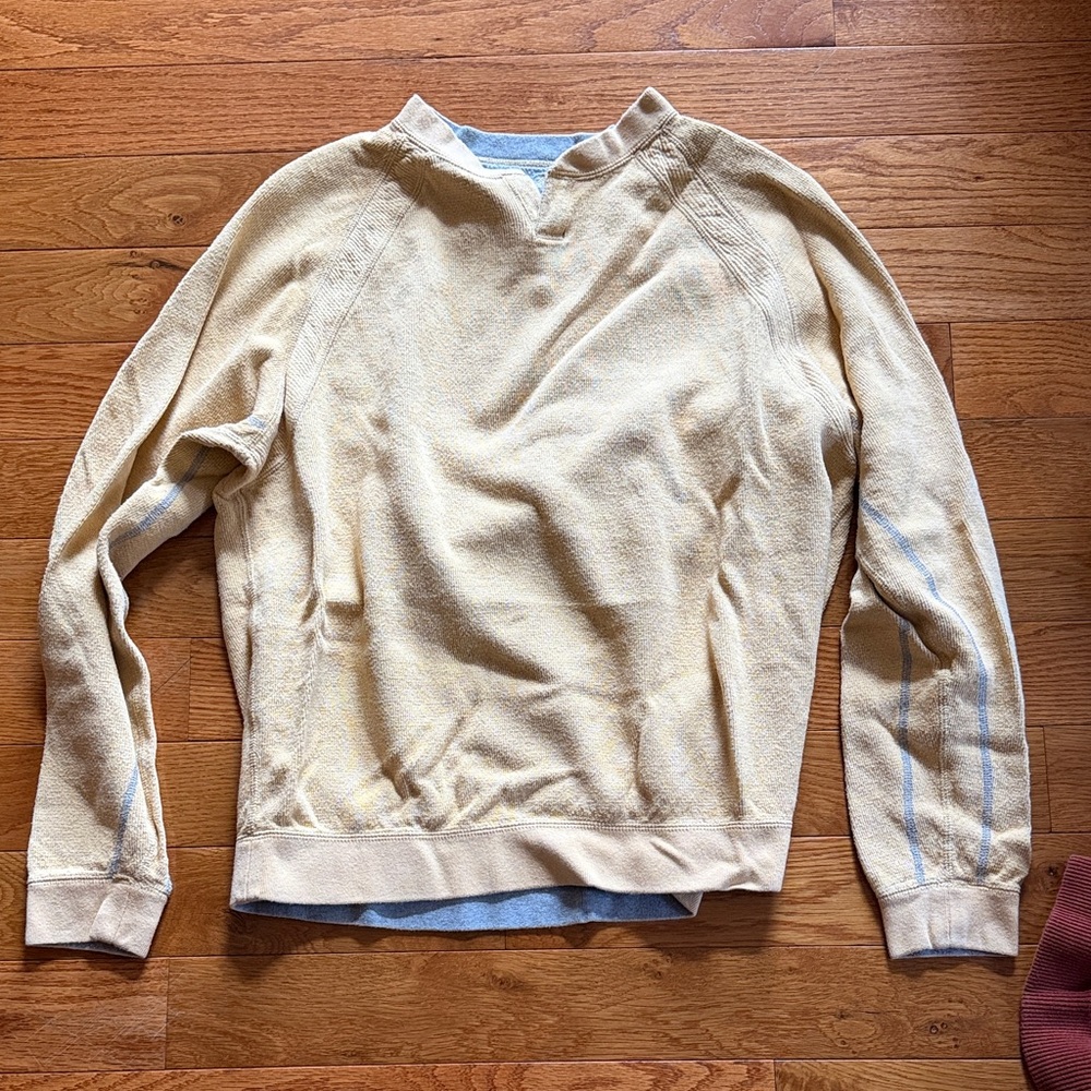 Men's Yellow Tommy Bahama Sweater